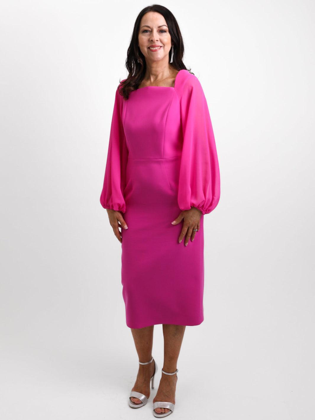 Carla Ruiz Dress 50537 In Pink-Occasion Wear-Guest of the wedding-Nicola Ross