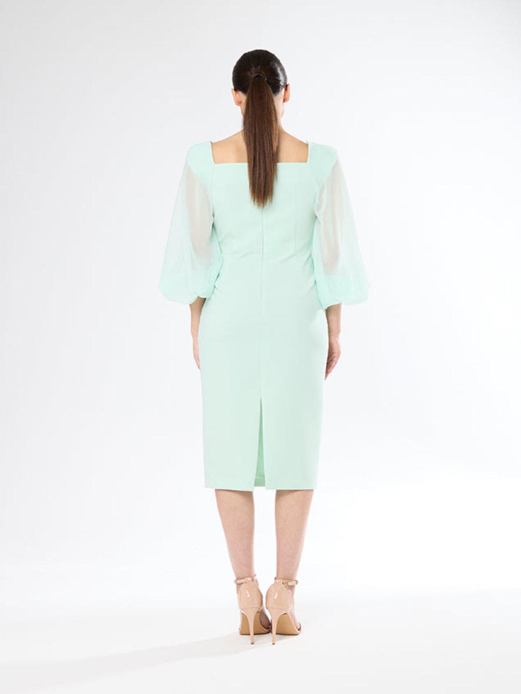 Carla Ruiz Dress 51515 In Light Green-Mother of the bride- mother of the groom -Nicola Ross