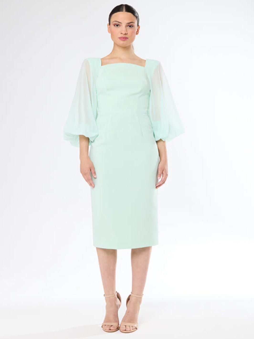 Carla Ruiz Dress 51515 In Light Green-Mother of the bride- mother of the groom -Nicola Ross