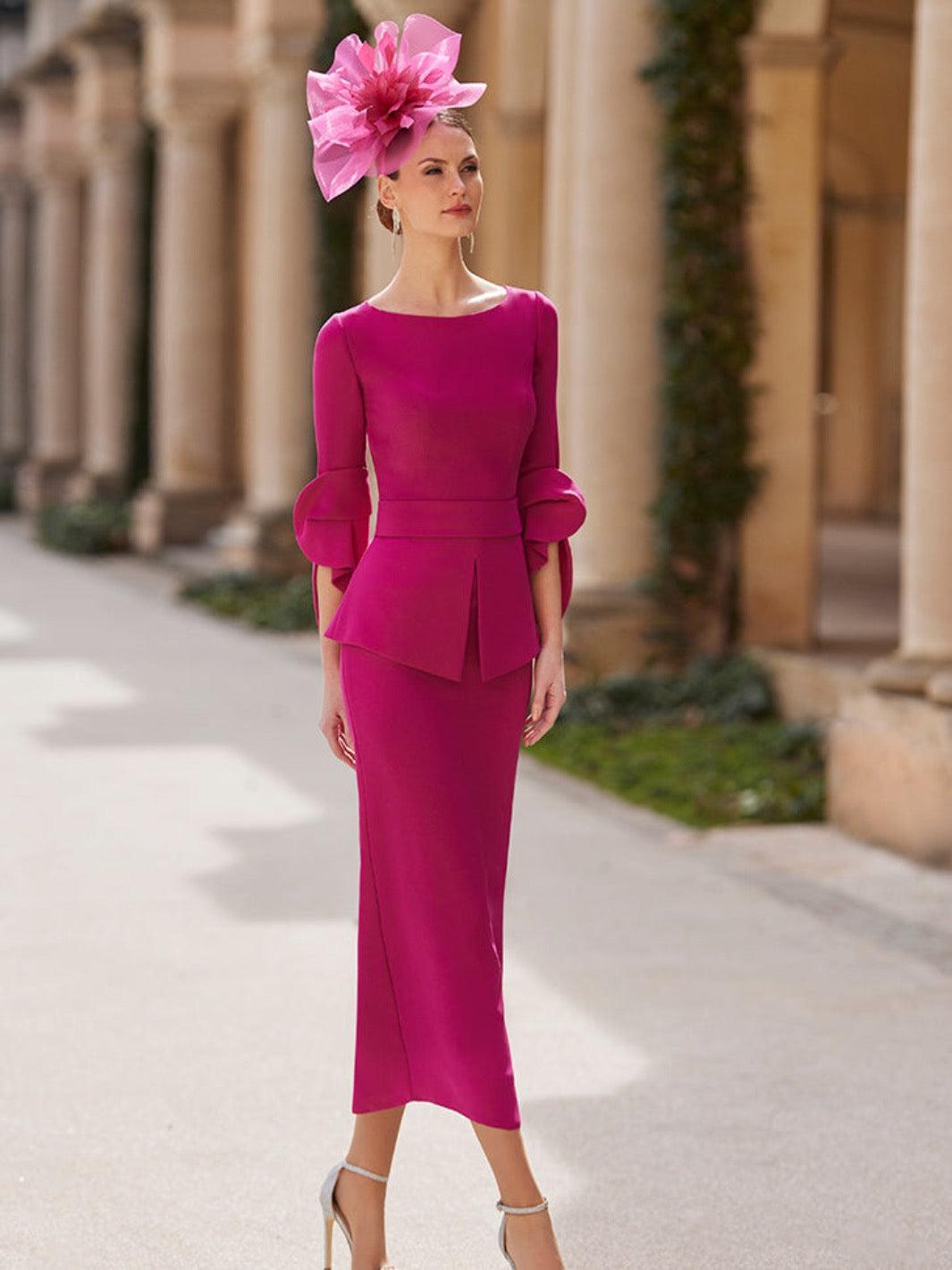 Couture Club Dress 8G106 In Margot Pink-Mother of the bride- mother of the groom -Nicola Ross