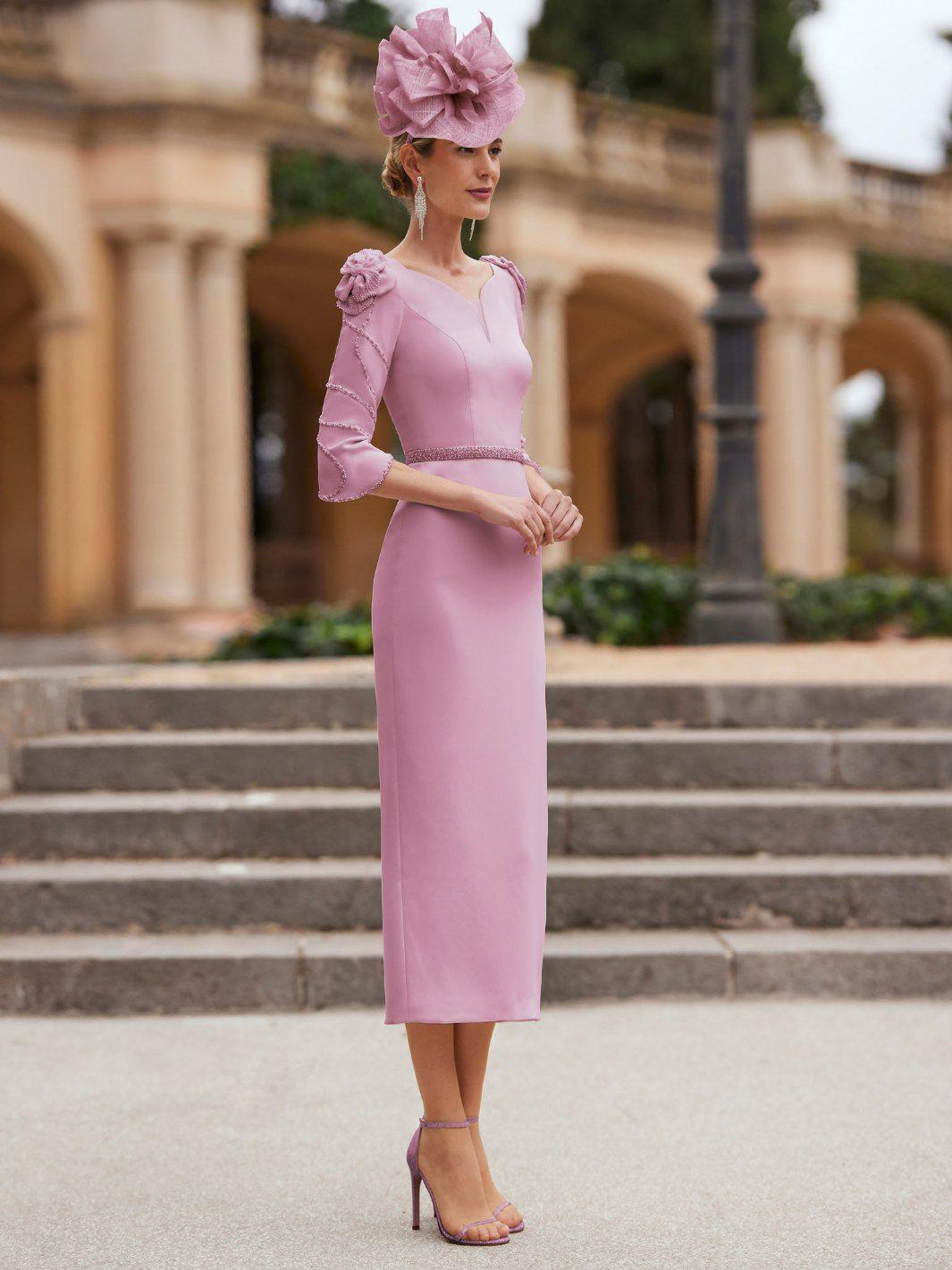 Couture Club Dress 8G149 In Pink-Mother of the bride- mother of the groom -Nicola Ross