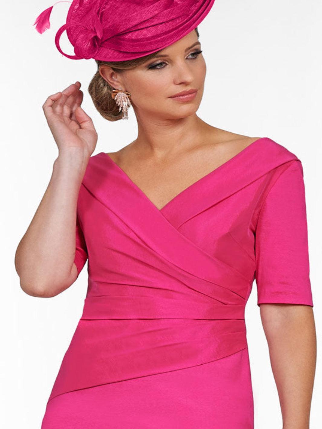 Ispirato Dress In Wineberry ISL821-Mother of the bride- mother of the groom -Nicola Ross