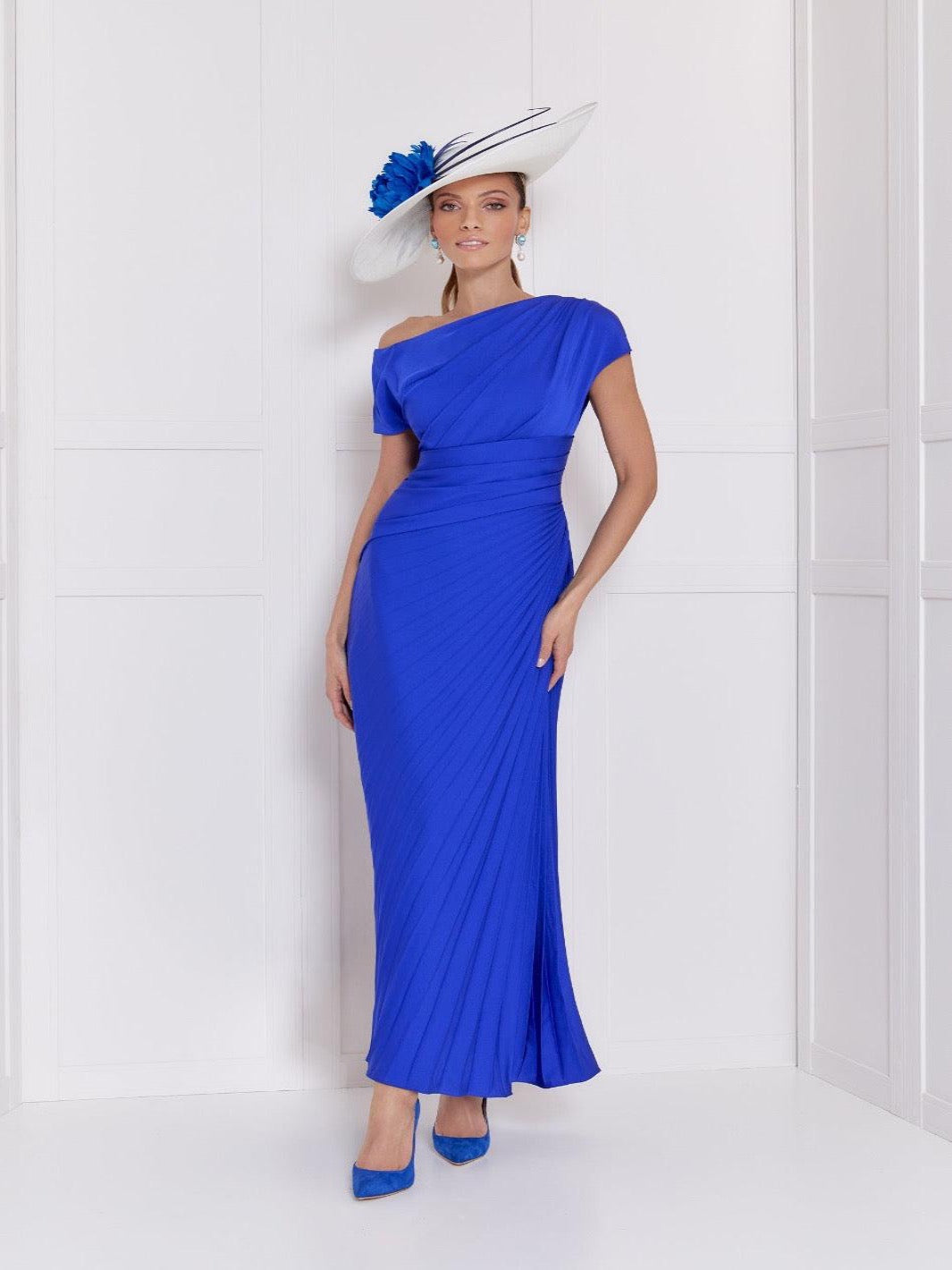 John Charles Dress Cobalt 66558-Mother of the bride- mother of the groom -Nicola Ross