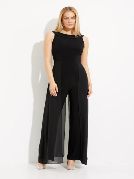 Joseph Ribkoff Halter Neck Jumpsuit In Black 233744 – Nicola Ross