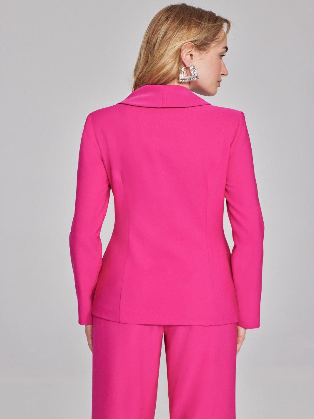Joseph Ribkoff Pearl Button Blazer In Pink 241737 – Nicola Ross