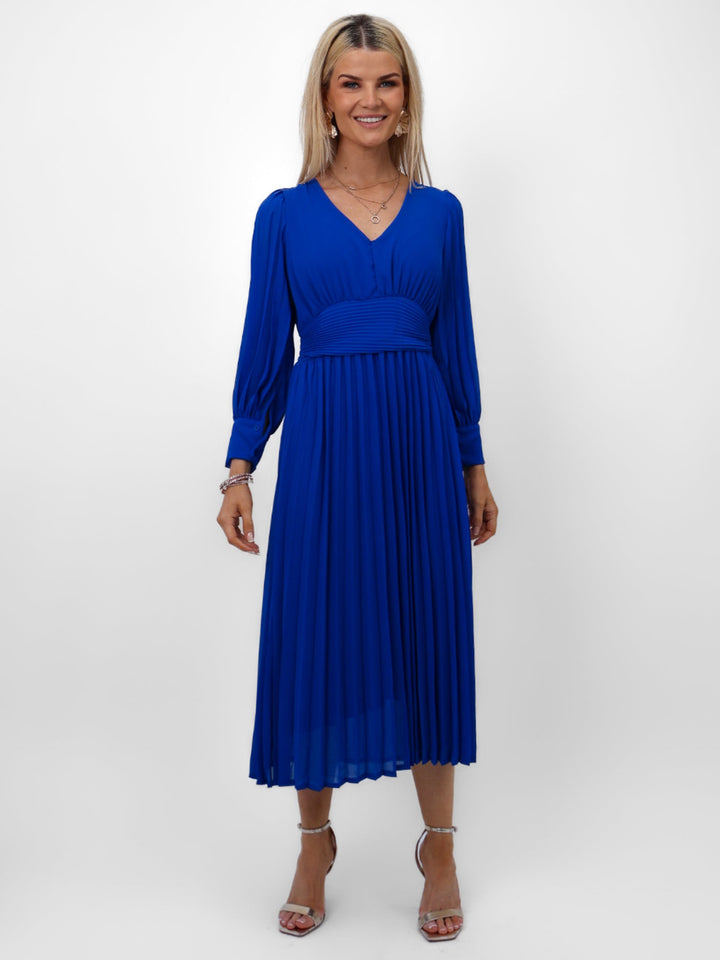 Kate & Pippa Hannah Dress In Royal Blue-Nicola Ross