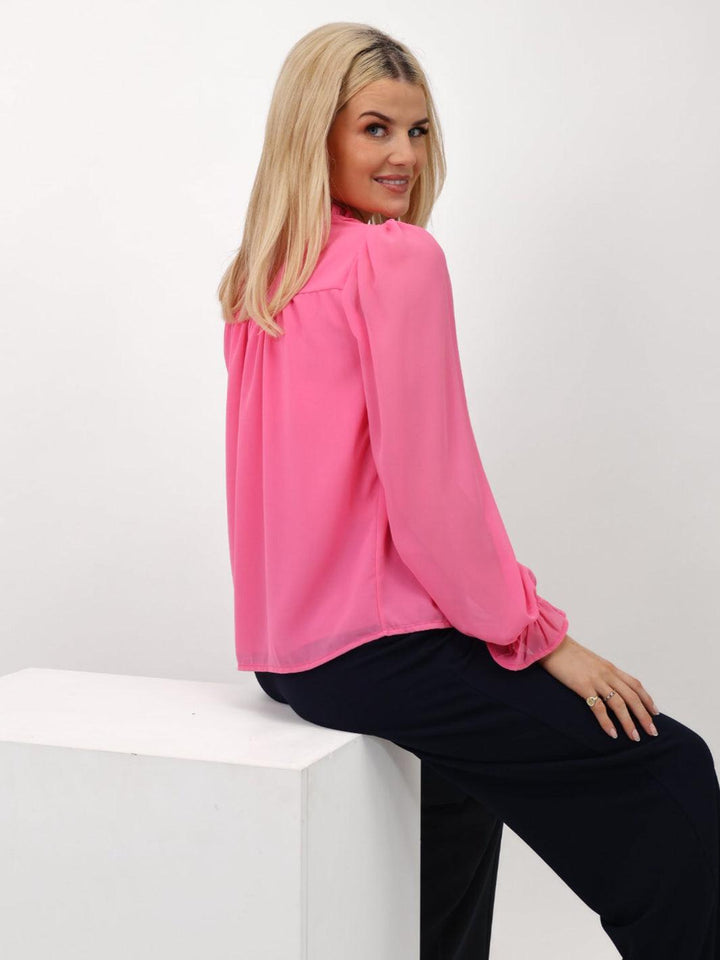 Kate & Pippa Heidi Top In Pink-Nicola Ross