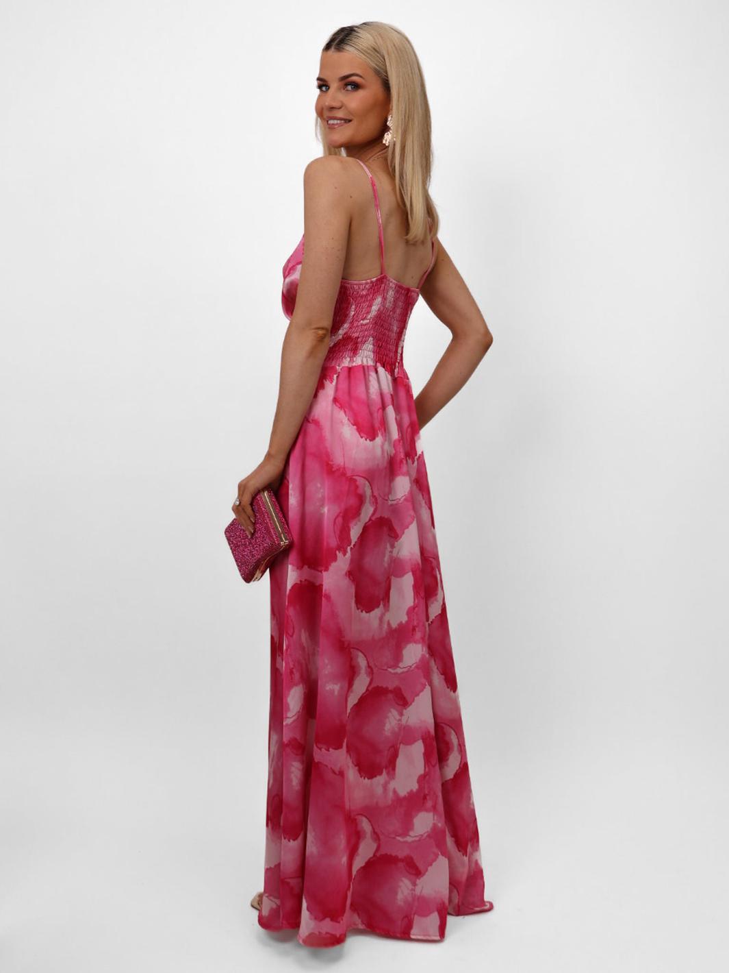 Kate & Pippa Lola Maxi Dress In Pink-Nicola Ross