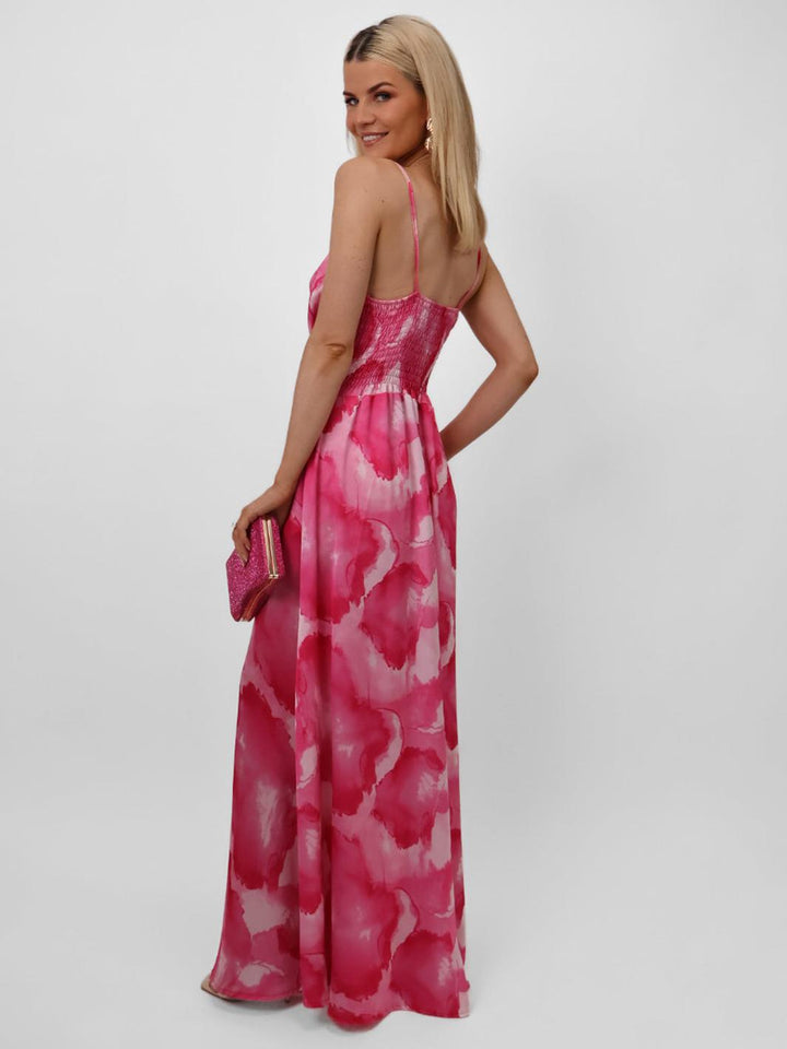 Kate & Pippa Lola Maxi Dress In Pink-Nicola Ross