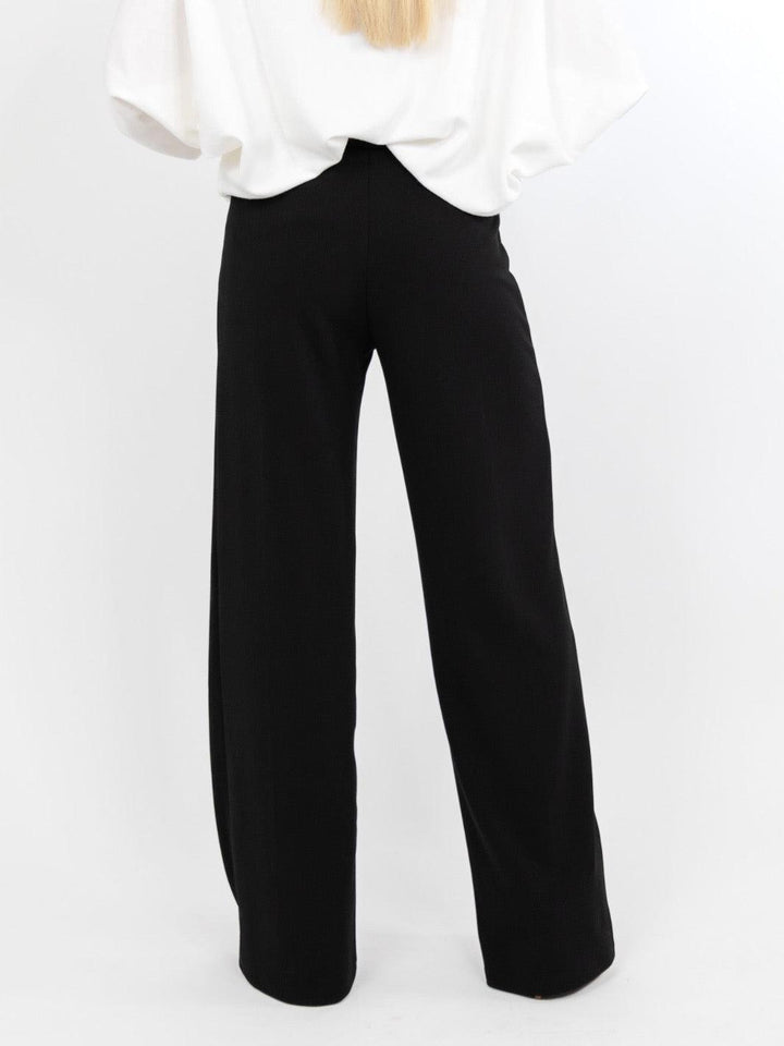 Kate & Pippa Lulu High Waist Trousers In Black-Nicola Ross