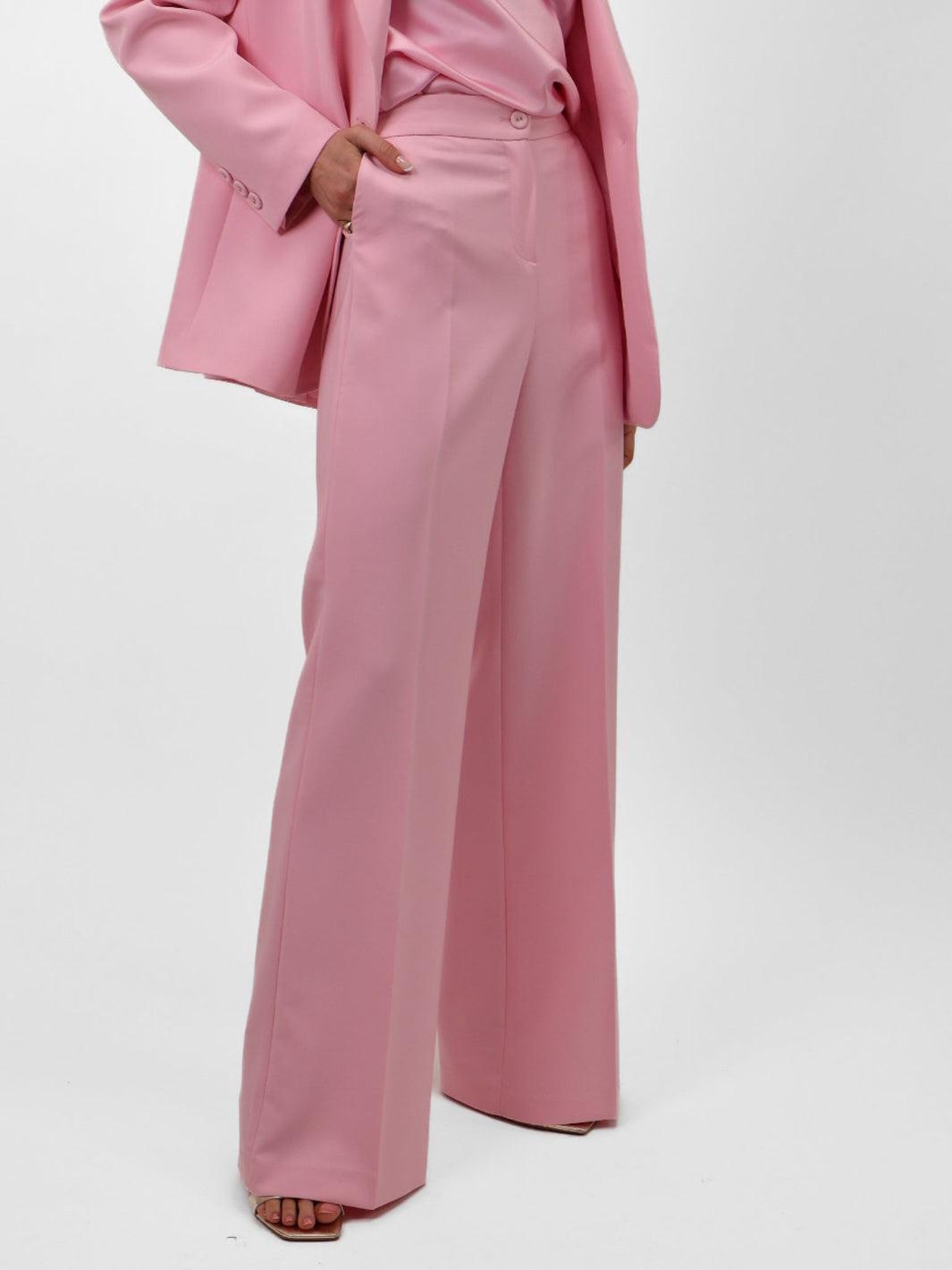 Kate & Pippa Palermo Trousers In Light Pink-Nicola Ross