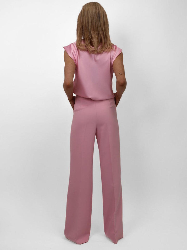 Kate & Pippa Palermo Trousers In Light Pink-Nicola Ross