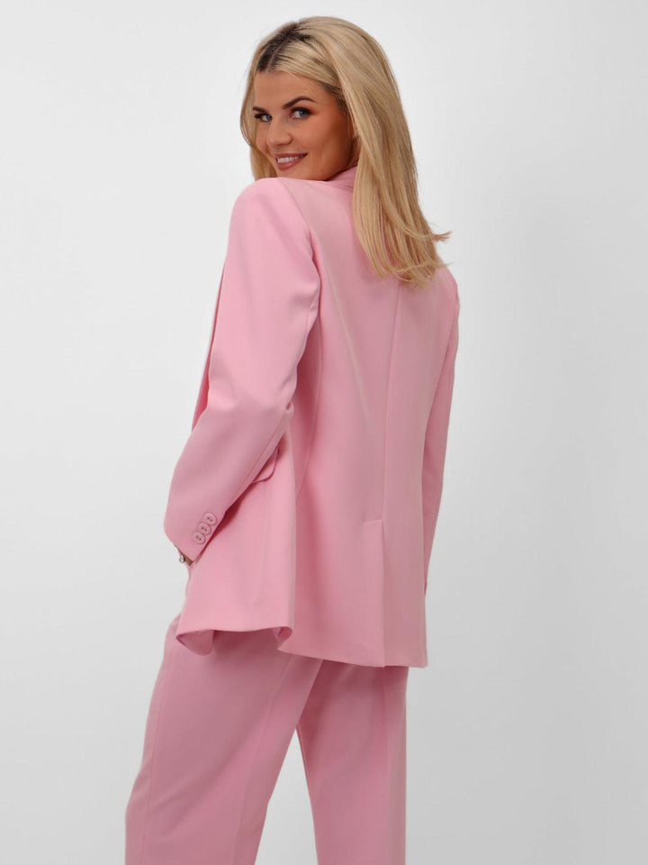 Kate & Pippa Sassari Blazer In Light Pink-Nicola Ross