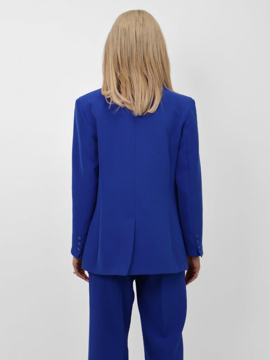 Kate & Pippa Sassari Blazer In Royal Blue-Nicola Ross