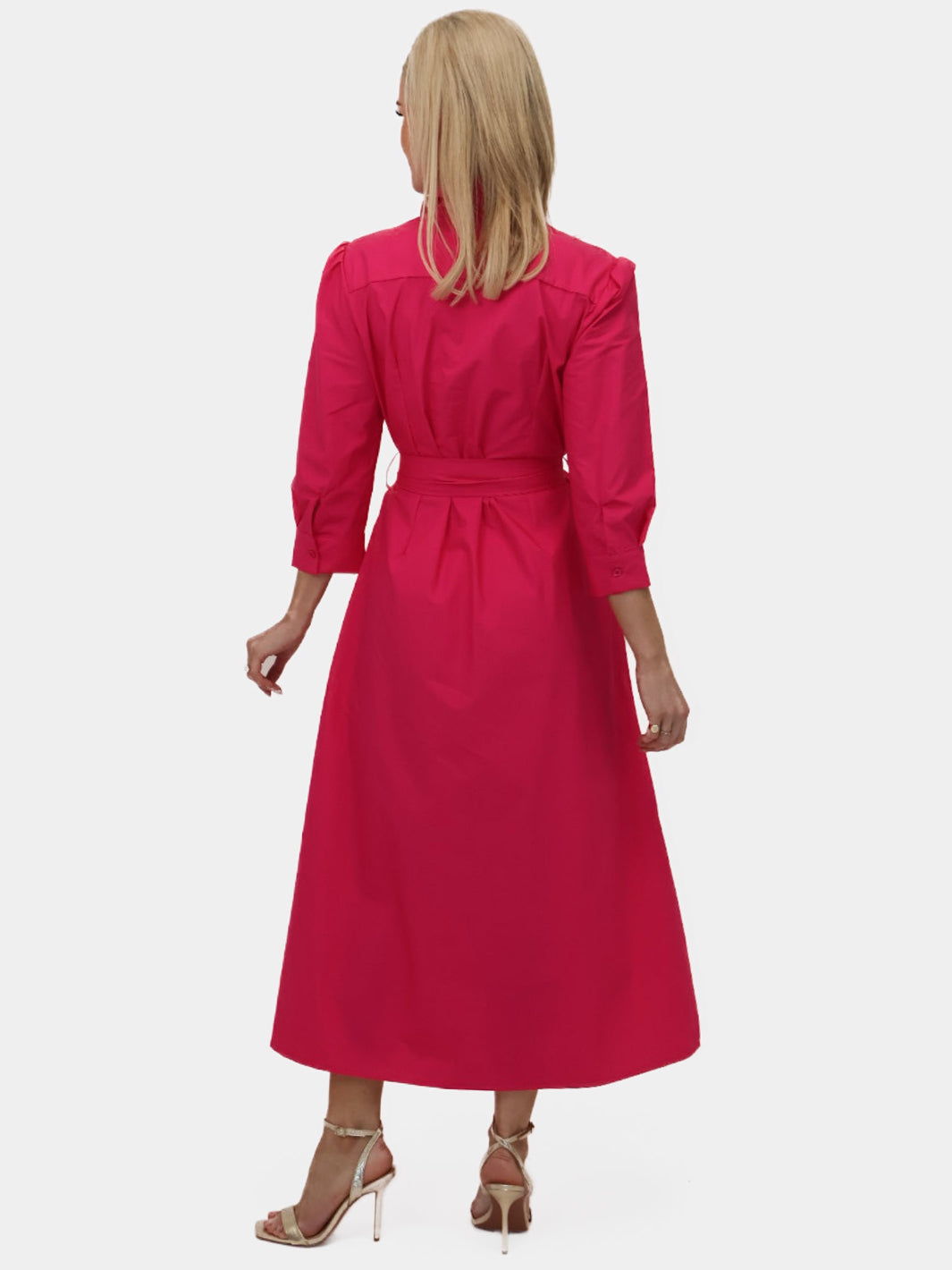 Kate & Pippa Victoria Maxi Dress In Pink-Nicola Ross