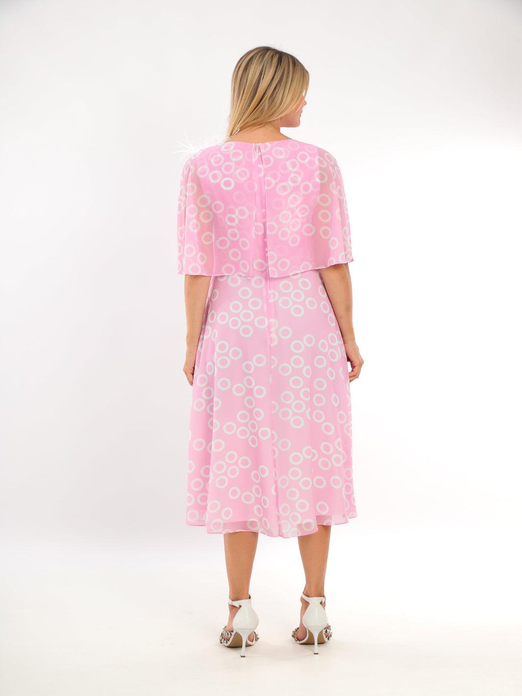 Lizabella Dress 2017-52 In Pink-Mother of the bride- mother of the groom -Nicola Ross