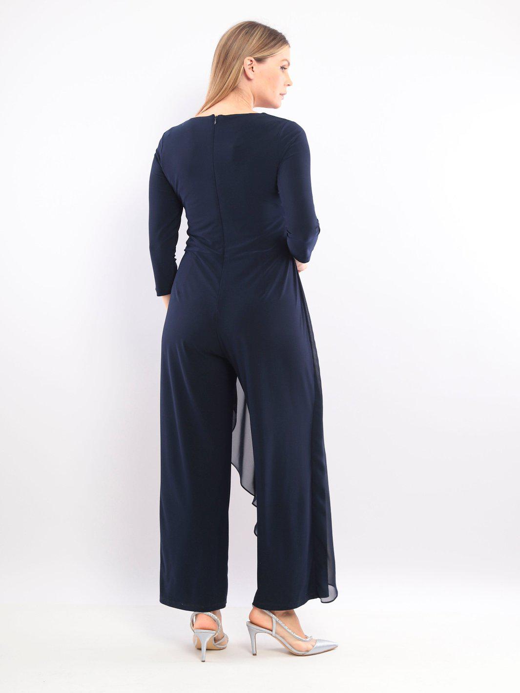 Mother of the bride jumpsuit navy on sale