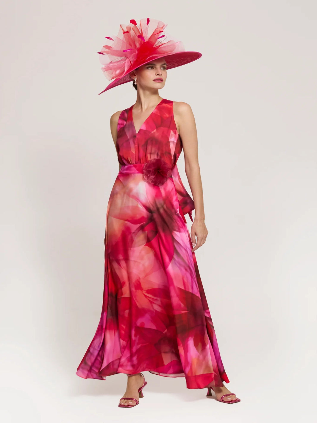 Luis Civit Dress FD869 In Pink-Mother of the bride- mother of the groom -Nicola Ross